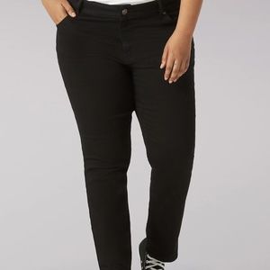 Lee's Relaxed Fit Jeans in Black SZ 16